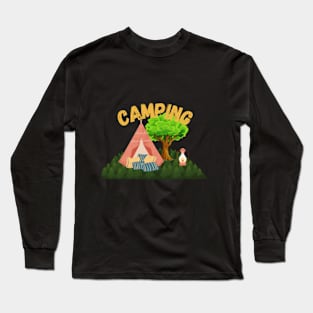 camping Long Sleeve T-Shirt